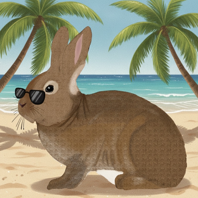 rabbit beach